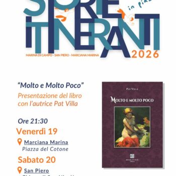 La scrittrice Pat Villa a Storie Itineranti in Piazza