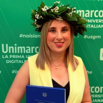 Lucrezia Taccioli si laurea con 110 e lode a Roma