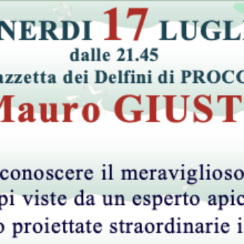 Mauro Giusti parlerà del mondo delle api, a Procchio